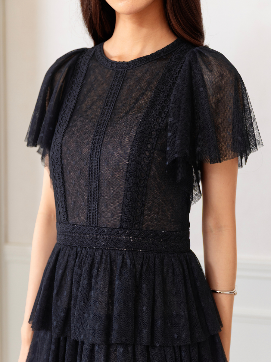 Barney Dress in Black