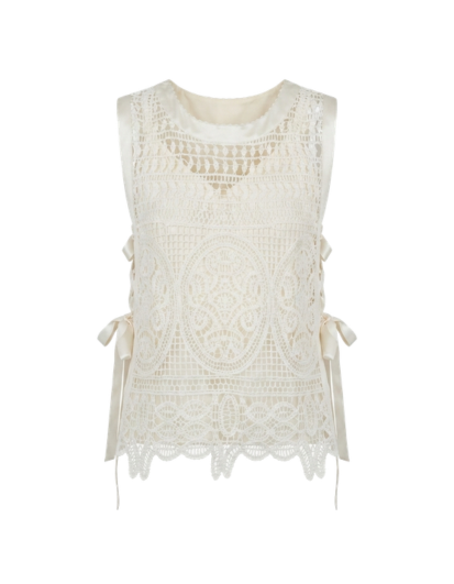 Saige Top in White