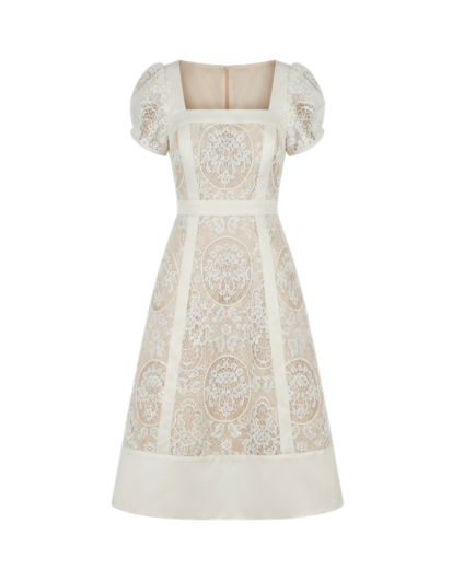 Capri Dress in White