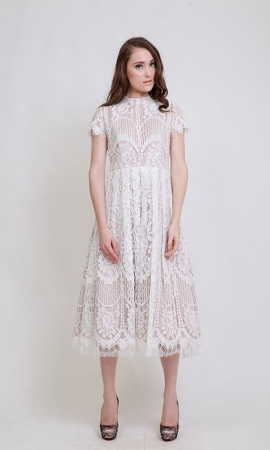 Victorian White Dress