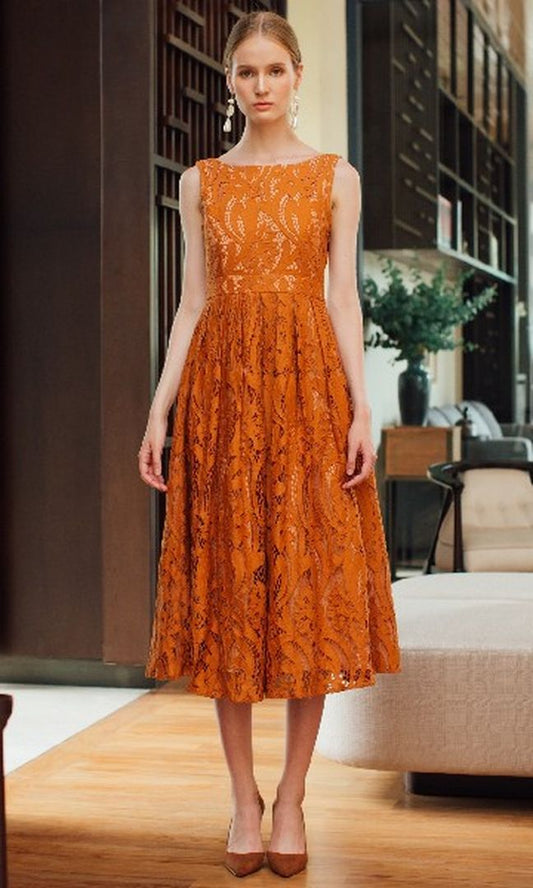 Bailey Tangerine Dress