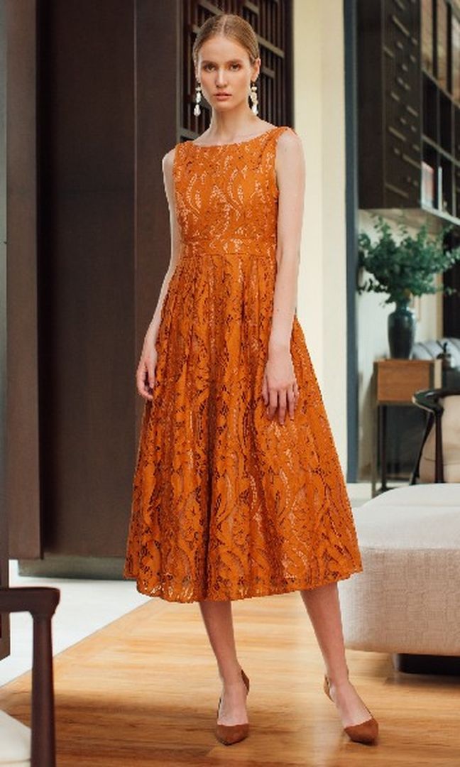 Bailey Tangerine Dress