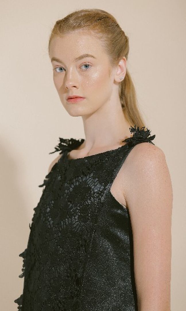 Flavia Black Dress