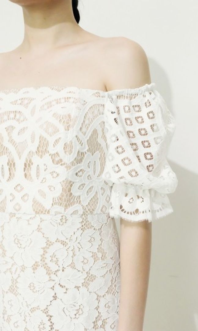 Cordelia Dress in White