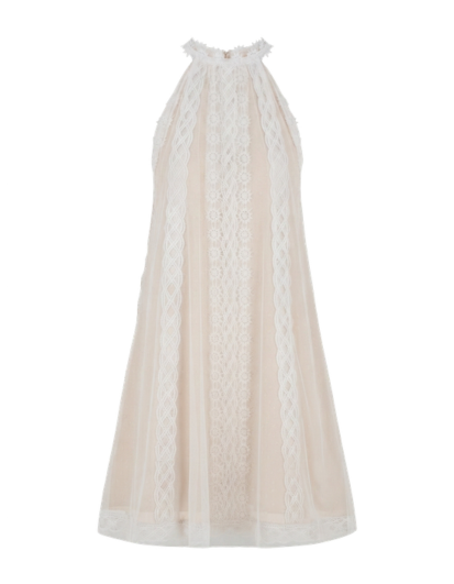 Meena Dress in White