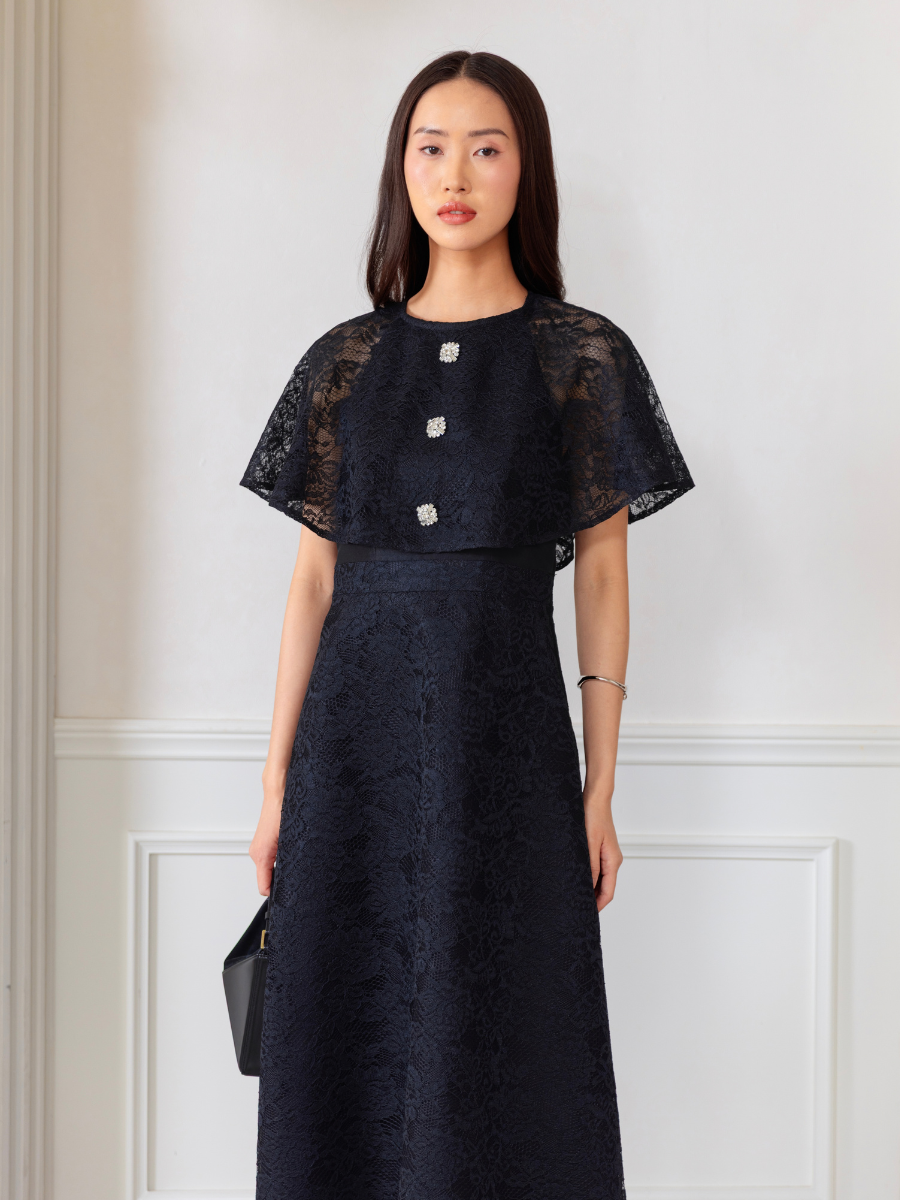 Magnus Dress in Black