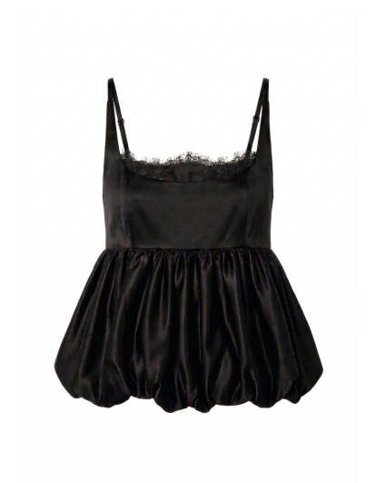 Lettera Top in Black