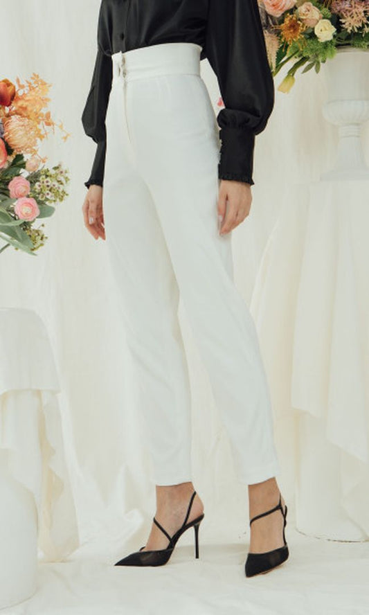 Cosmo Pants in White