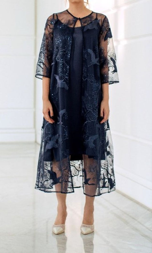 Eleanor in Midnight Blue