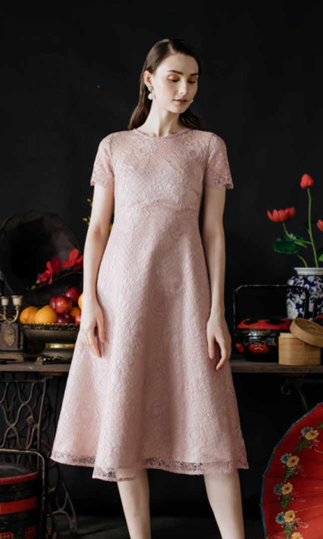 Yon Dress in Pink