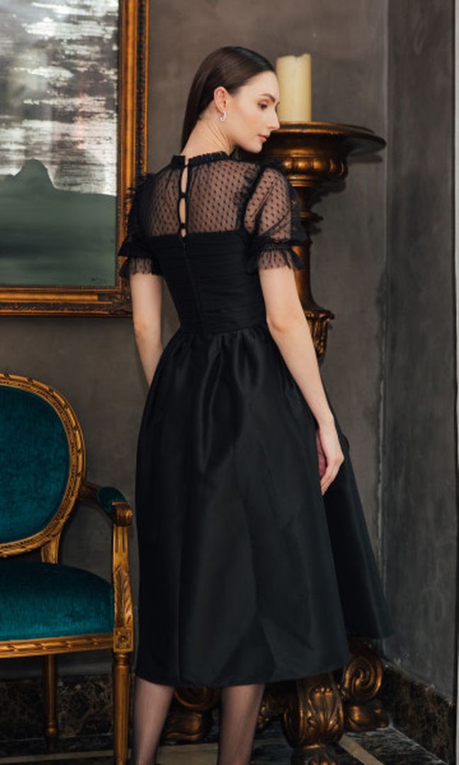 Corinne Dress in Black