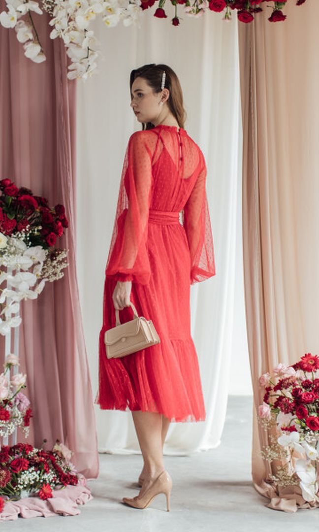 Rory Dress in Red