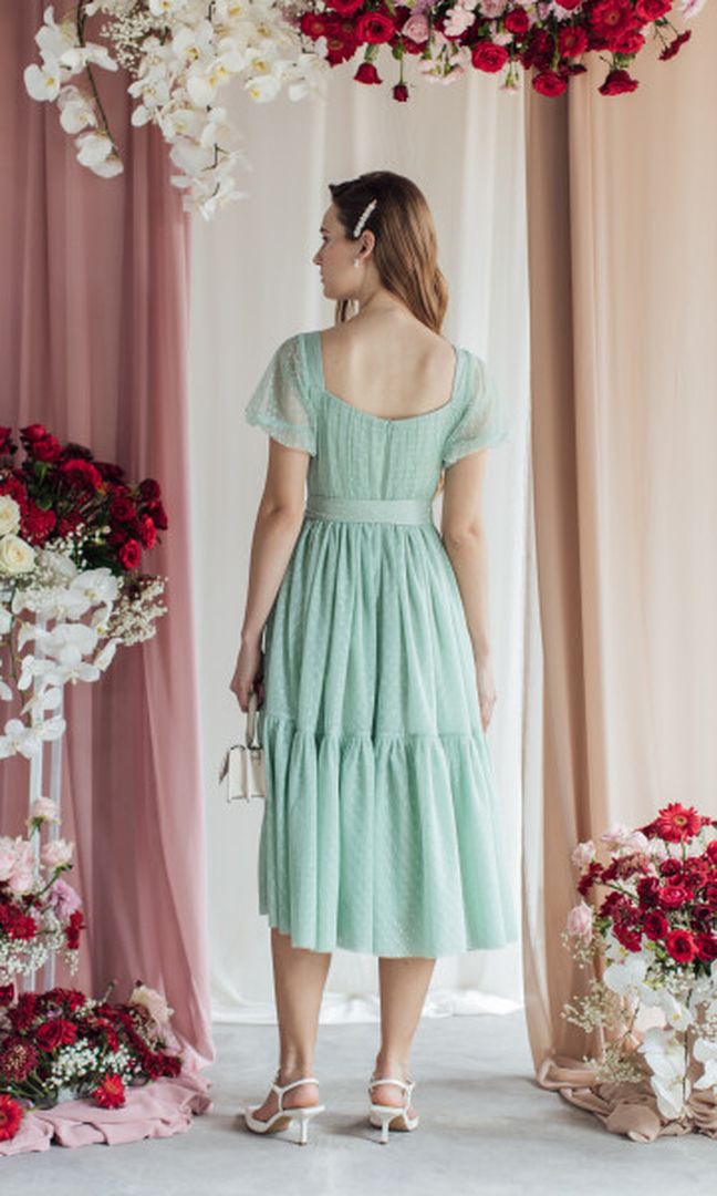 North Dress in Mint