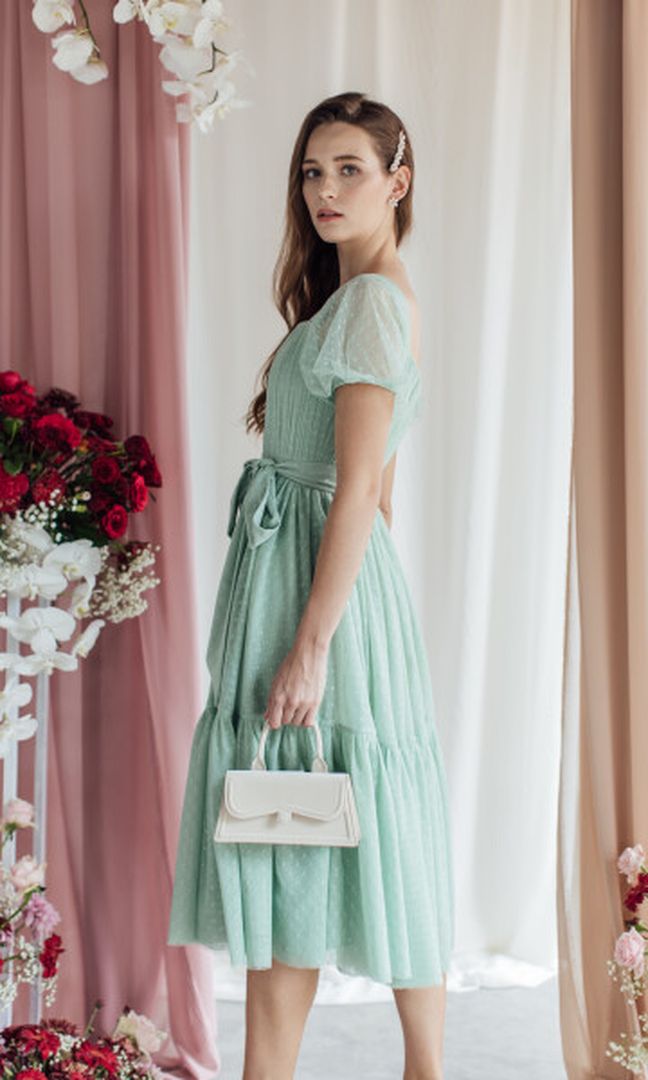 North Dress in Mint