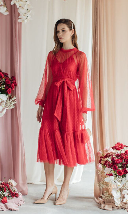 Rory Dress in Red