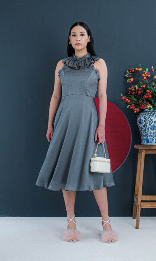 Kyle Dress in Teal (READY XS, M)