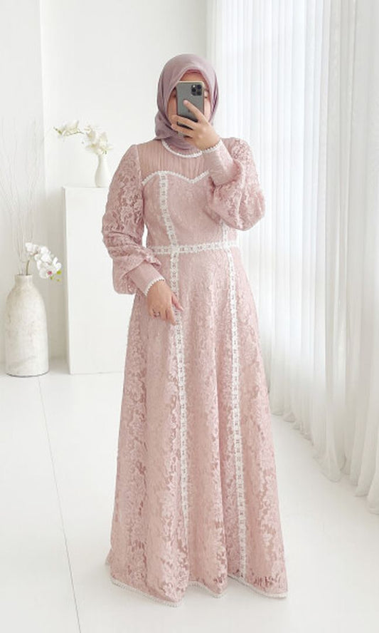 Aya Dress in Pink (LONG)