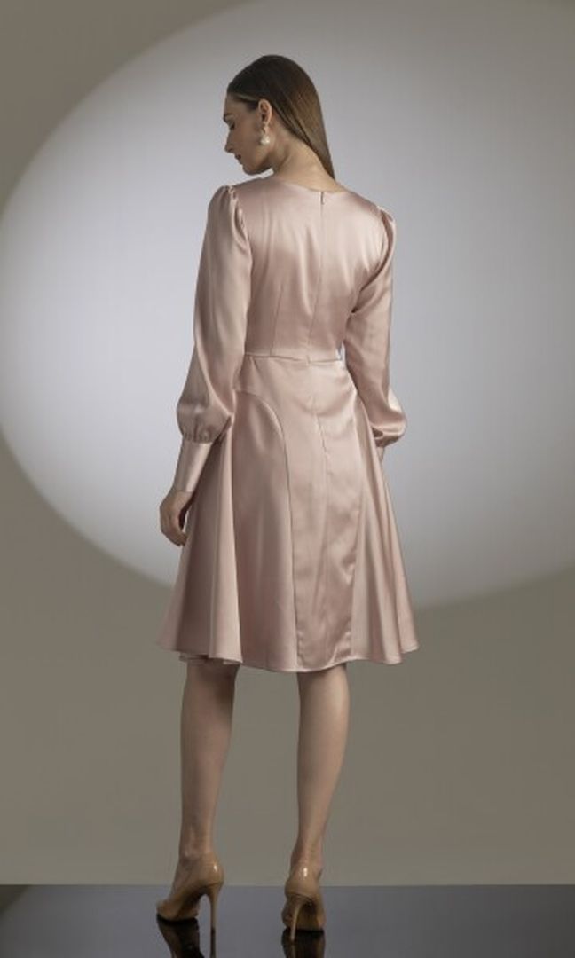 Jora Dress in Dusty Pink