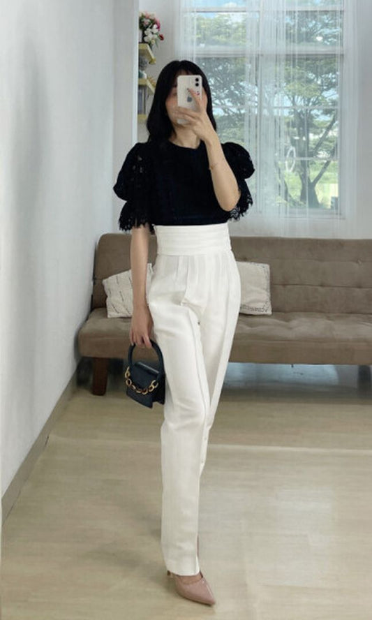 Boris Pants in White (Ready S)