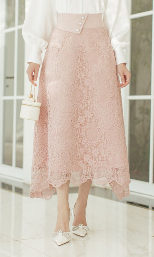 Celine Skirt in Dusty Pink