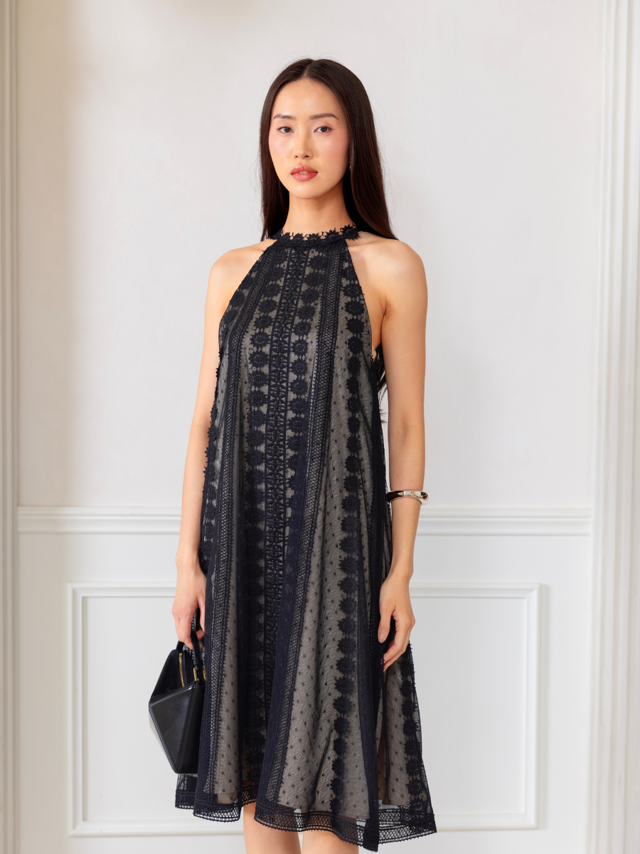 Meena Dress in Black