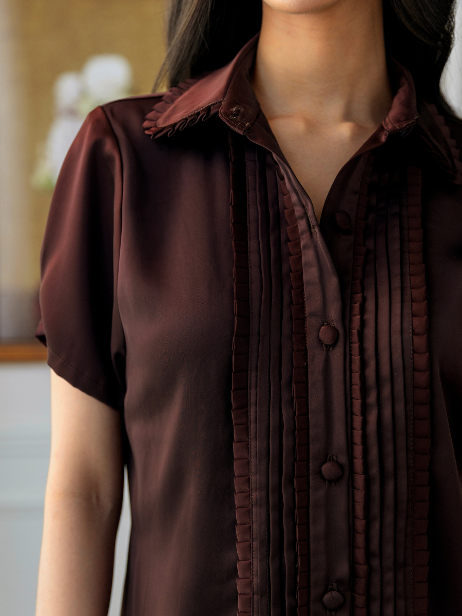 Lewis Top in Espresso