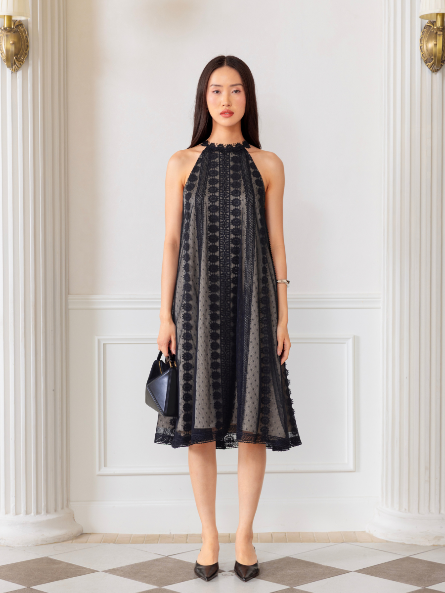 Meena Dress in Black