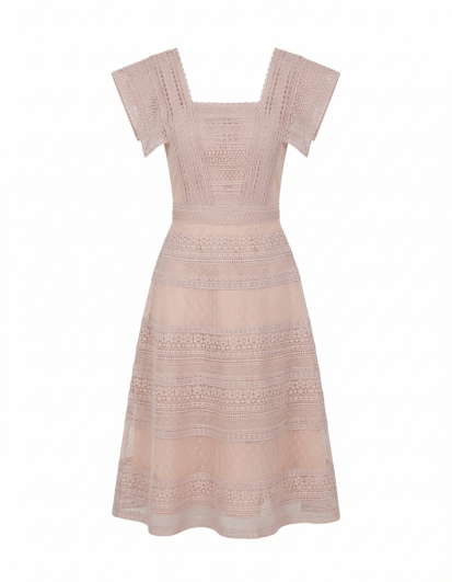 Ryn Dress in Nude