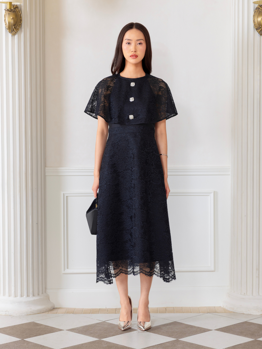 Magnus Dress in Black