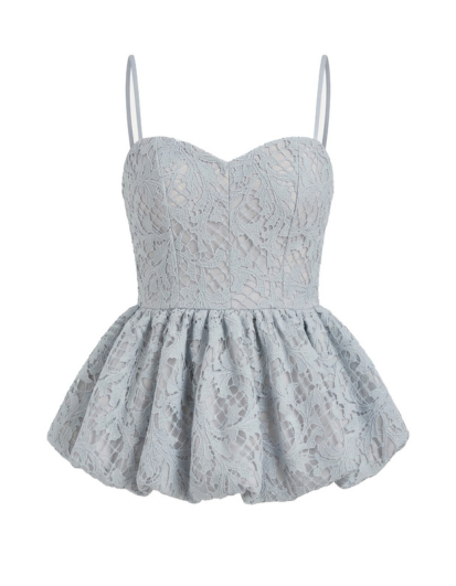 Briella Top in Ash Blue