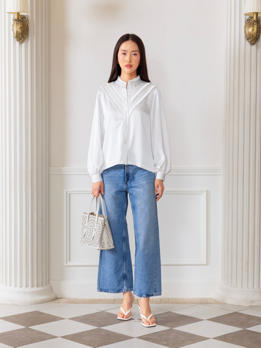 Charles Top in White
