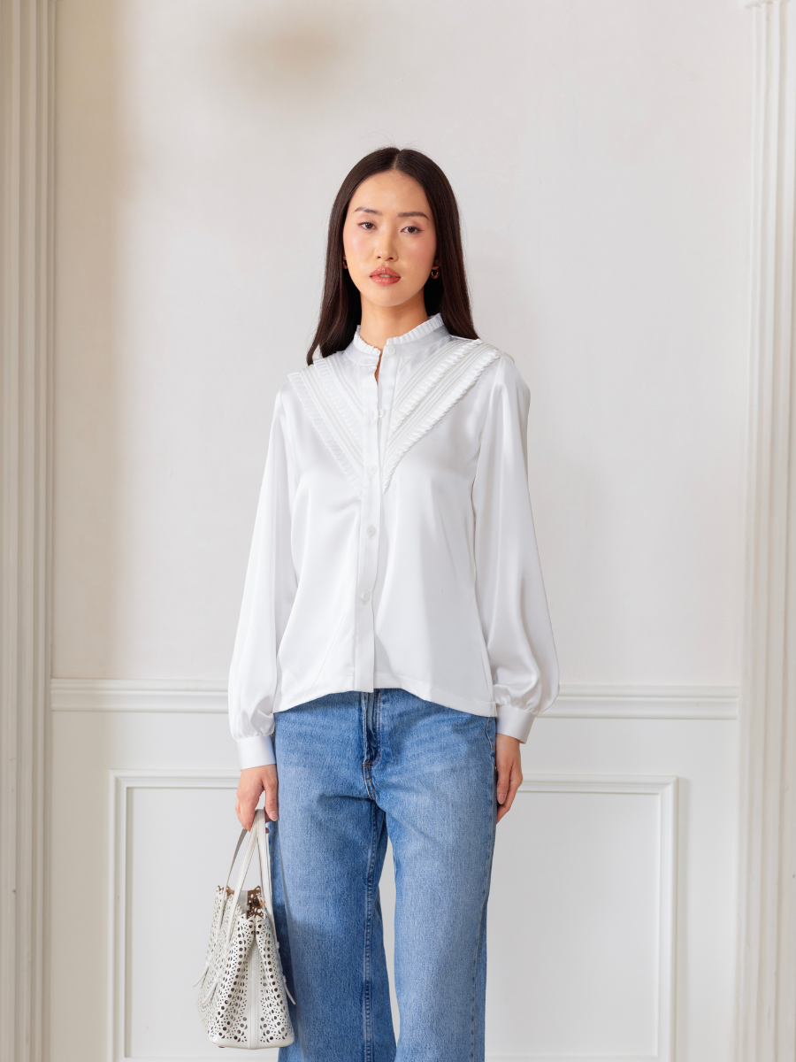 Charles Top in White