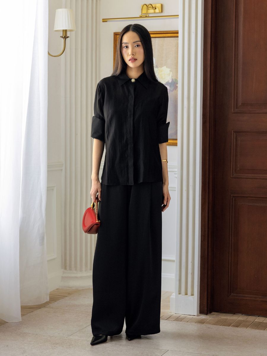 Santino Top in Black