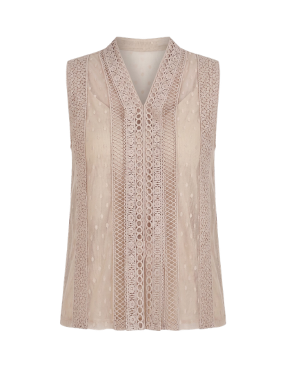 Suvi Top in Biscuit