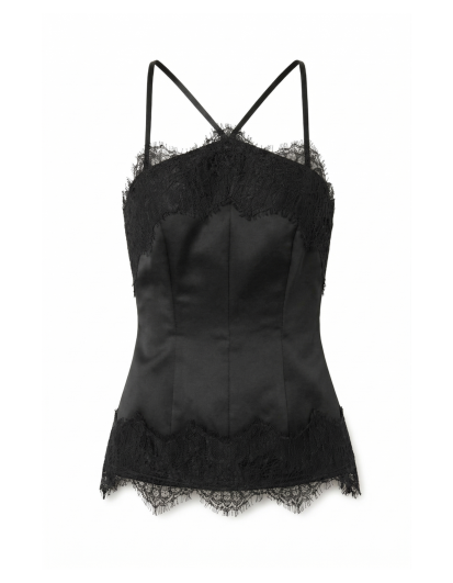 Perilla Top in Black