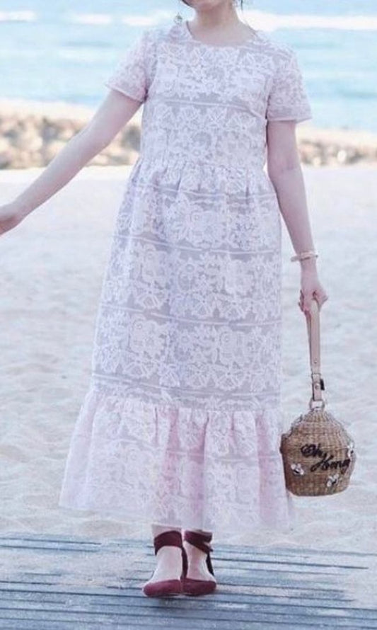 Vintage Dress in Pink