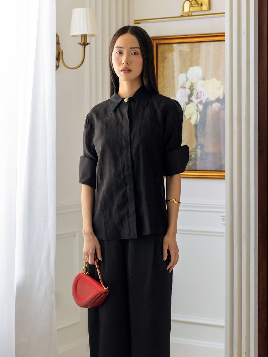 Santino Top in Black