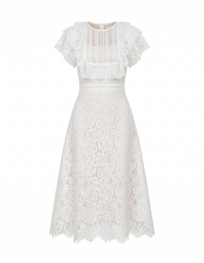Alyn Dress in White