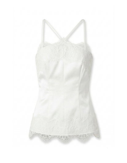 Perilla Top in White