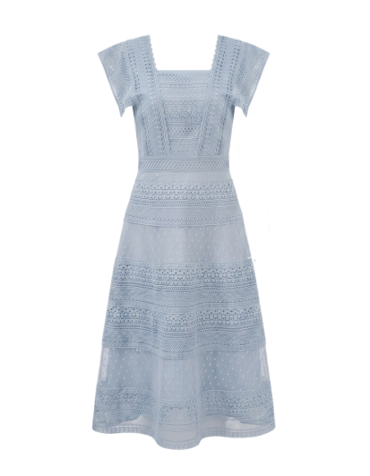 Ryn Dress in Blue