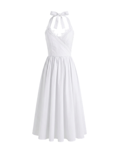 Alani Dress in White