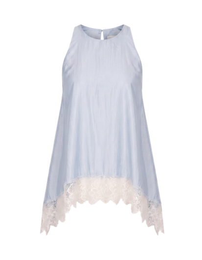 Xela Top in Blue