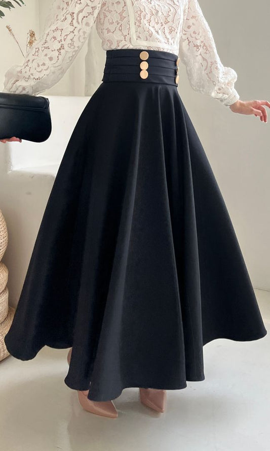 Nadine Skirt in Black (READY M)