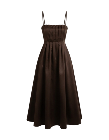 Emory Dress in Espresso