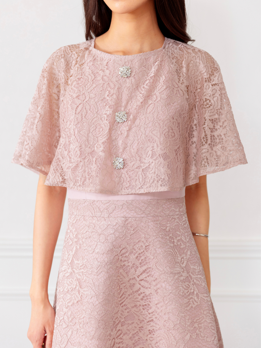 Magnus Dress in Pink