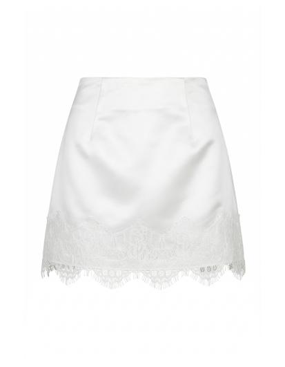 Perilla Skirt in White