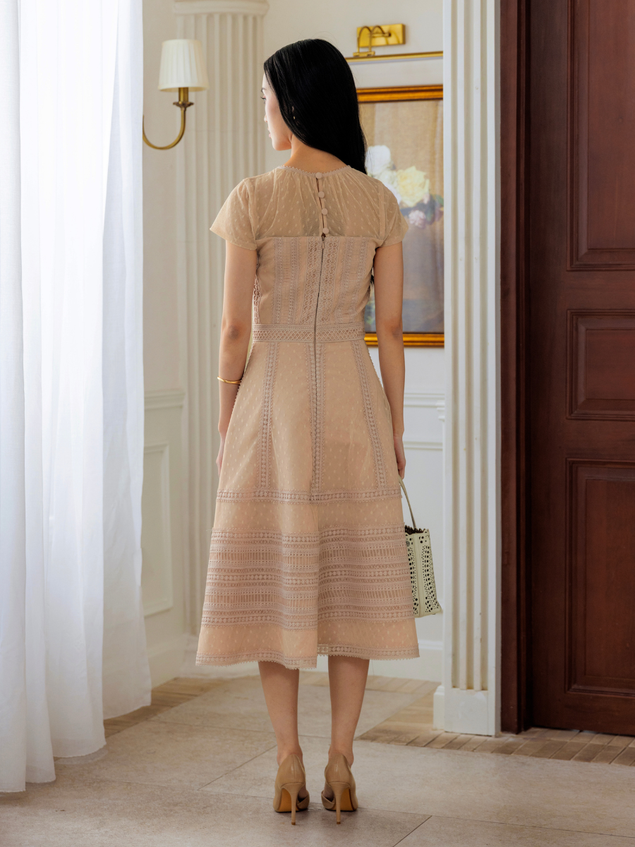 Nero Dress in Nude