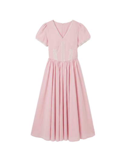 Chorus Dress in Pink