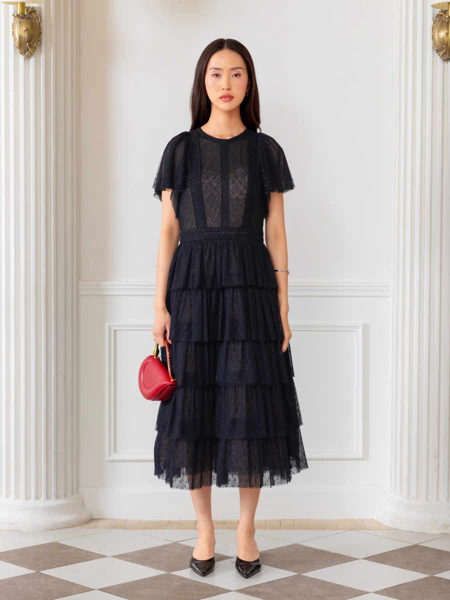 Barney Dress in Black