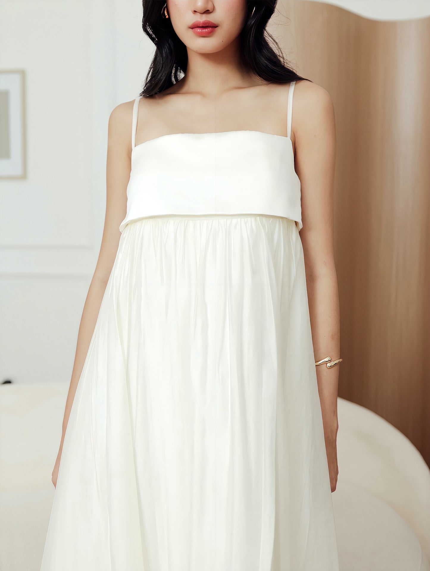 Remly Dress in Ivory